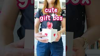 ❤️ make a cute gift box #papercraft #giftideas #craft #craftideas #giftbox #craft #diycrafts #diy