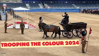 Carriage Arrived at Horse guard Parade - Trooping The Colour Rehearsal.