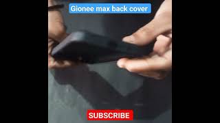 Gionee max back cover 📔|| Smartphone back cover|| #boys # unboxing #gioneemax #smartphone