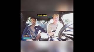 When 21 Savage Didn't Wanna Be In Car With Jake Paul