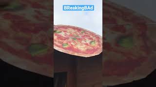 Breaking Bad: Walter White throws a PIZZA on the roof (I try it out, too) 🍕 #BreakingBad