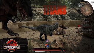 Ambushed From Behind! | Surviving Solo As A Ceratosaurus Path Of Titans Juvenile Part 2