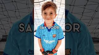 Thiago roasted Ronaldo Jr! | Messi vs Ronaldo #shorts #capcut #football #edit