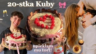 20-stka Kuby! Upiekłam mu tort🎂🎀