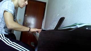 The walking dead intro theme on piano