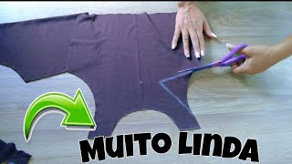 🌺DESCUBRA O JEITO MAIS FÁCIL DE fazer esse MODELO DE BLUSA  #sewing