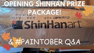 Livestream: #paintober Q&A, Work Along and ShinHan Prize Opening!