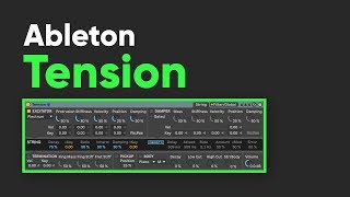 Ableton Live Tension synth tutorial