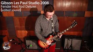 review (In The Mix) - Gibson Les Paul Studio 2008 / Fender Hot Rod Deluxe