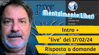 Intro+”live” del 17/02/24