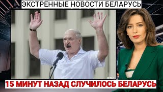 15 минут назад это ситуация случилось в Беларусь  Лукашенко попал в ловушку