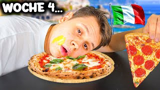 ICH HABE 1 MONAT PIZZA GEGESSEN und es war die Hölle🍕😰 + ÄLTESTE PIZZERIA DER WELT😮