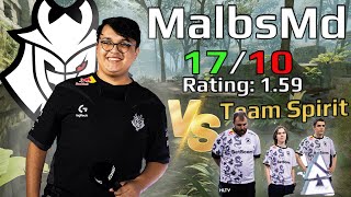 POV MalbsMd vs Team Spirit | ancient | Esports World Cup 2024 | July 19 | a anchor