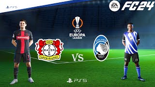 FC 24 - Bayer 04 Leverkusen Vs Atalanta BC - UEFA Europa League Final 23/24 Full Match | PS5™ [4K60]