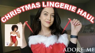 HOLIDAY LINGERIE HAUL ft. ADORE ME | gift ideas for your girlfriend!