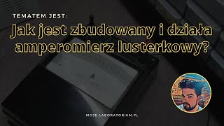 Amperomierz lusterkowy