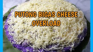 Putong Bigas sa Bilao Cheese Overload