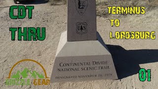 CDT E:01 Southern Terminus to Lordsburg