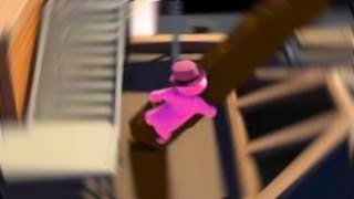 Climbing BIG Box Towers... (Gang Beasts Melee/Spawning Props)