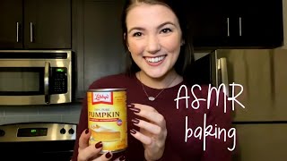 ASMR Baking Pumpkin Bread 🍞 Crinkling, Tapping, Scratching