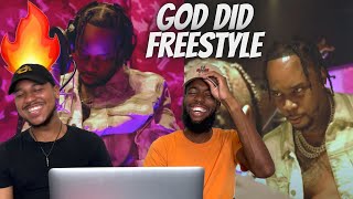 🔥BOW!!! Fivio Foreign - God Did Freestyle (Official Video) | REACTION