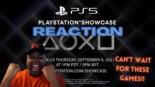 PLAYSTATION SHOWCASE SEPTEMBER 2021 REACTION