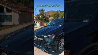 Emerald Green Metallic on Mercedes GLE 350