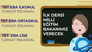 EBA TRT TV ( Uzaktan Eğitim) Frekans ve Ders Programları