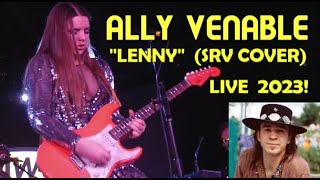 Ally Venable Band: "Lenny" (Stevie Ray Vaughan Cover)  Live  6/22/23  Ludlow Garage,  Cincinnati, OH