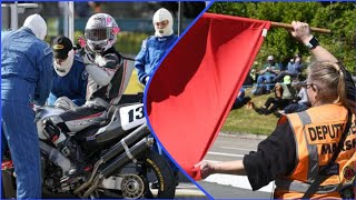 Jamie Williams CRASHES at Manx GP! Rushed to Noble's Hospital After Red Flag 🏍️