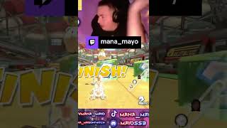 MAYO COOKS IN MARIO KART! :O  #gaming #shorts #nintendo #mariokart #mario  #twitch #twitchstreamer