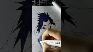 I DRAWING THIRD KAZEKAGE #shorts #fanartanime #anime #drawing #fpyシ #fpy #trendings