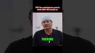 🤣🤣 Tom Delonge explaining how GOOD he thinks Blink-182 actually are #blink182