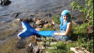 2015 05 28 Happy Birthday From Sirena The Mermaid