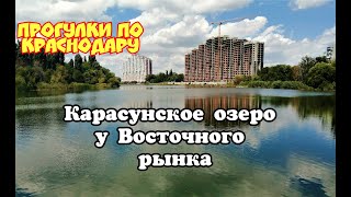 КРАСНОДАР/ КАРАСУНСКИЕ ОЗЕРА/ОЗЕРО У ВОСТОЧНОГО РЫНКА/ ПРОГУЛКИ ПО КРАСНОДАРУ