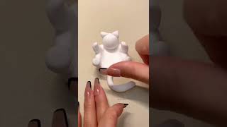 DIY a cute ring holder for you lovers or best friend #diy #foryou #tiktok #art #giftideas #cat