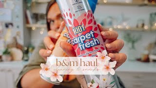 B&M HAUL JULY 2023 - CLEANING & SNACK TOP-UP!