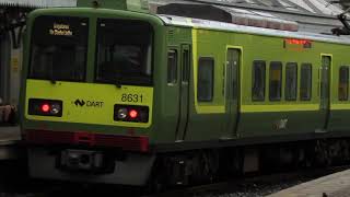 8607 departing from Connolly Station towards Greystones!