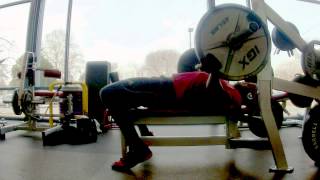 Bench Press 225x5 2nd set