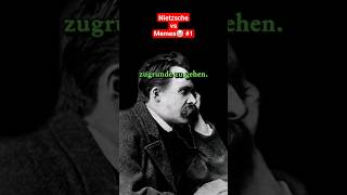 Wer gewinnt: Nietzsche oder die Memes? #Nietzsche #memes #meme #zitate #philosophie