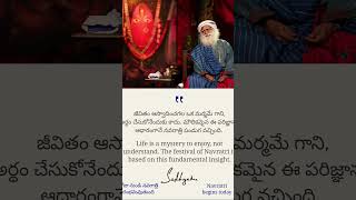 Navaratri wishes from Sadhguru #sadhguru #navaratri #navratri #shorts