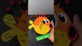 #paperfish #papertoys #paperart #papercraft #ytshorts #tranding #viralvideo  #ytshortszaman #fish