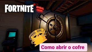 Como abrir o Cofre no Fortnite