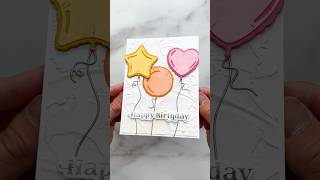 EASY DIY Birthday Card!🥳 ASMR Crafting #asmr #asmrsounds #craft