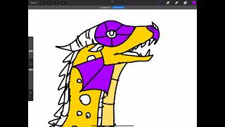 How To Draw Kinkajou From Wings Of Fire on Procreate