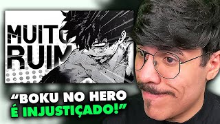 O FINAL DE BOKU NO HERO ESTÁ PATÉTICO? EU DISCORDO! | Michi Reage (LINKZIN2)