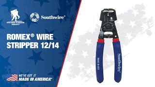 Romex® Wire Stripper 12/14 SNM1214HH-WW Southwire® Wounded Warrior Project®