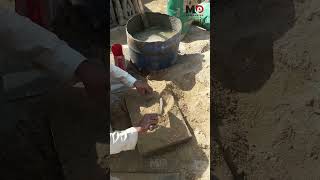 Making process of cement craft design