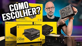 FONTE DE ENERGIA: Como escolher uma PSU para PC