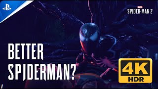 How MJ is far better than Spiderman? | Spiderman 2 Gameplay Walkthrough | 4K 60FPS | HDR | PS5